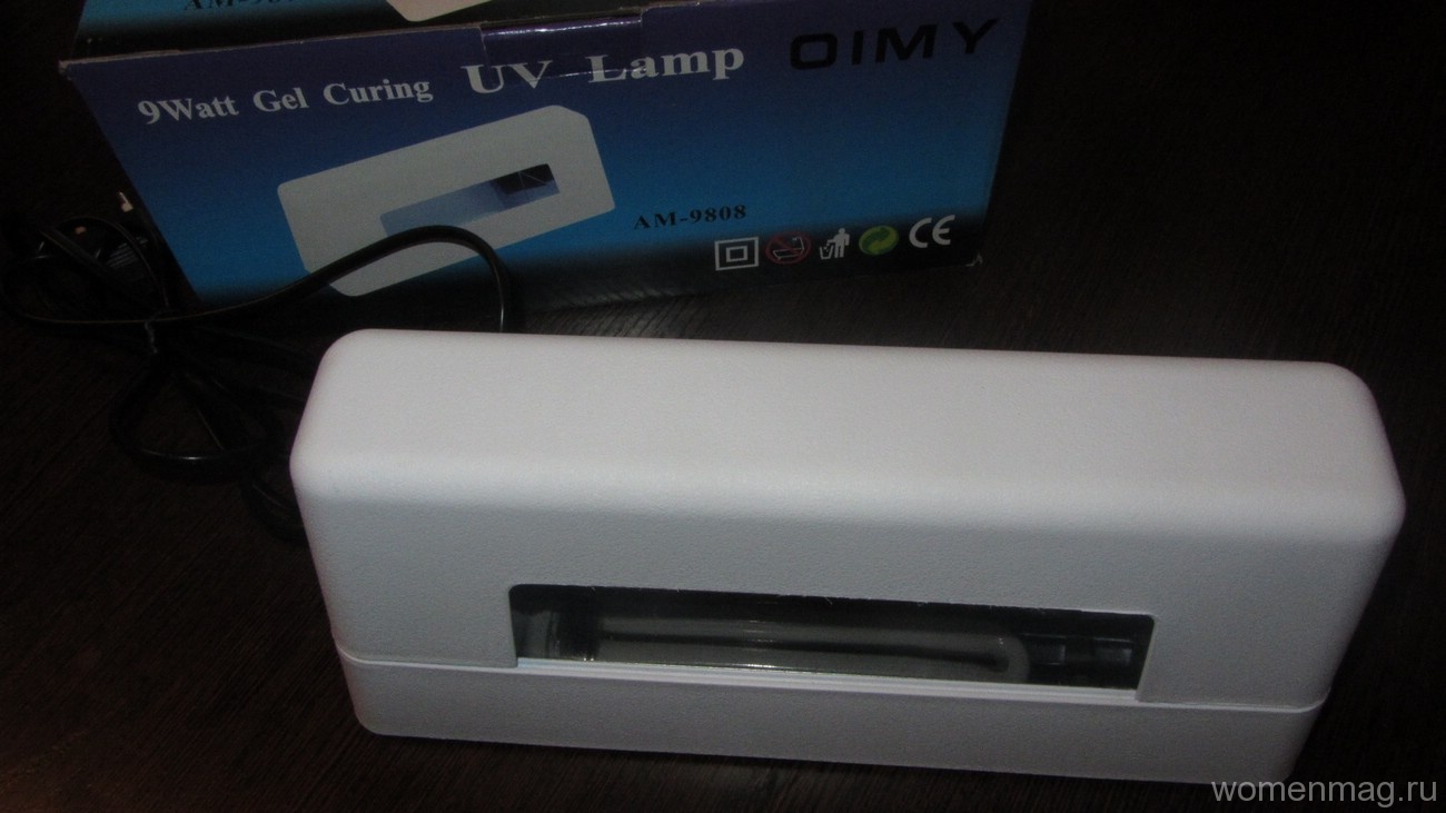 Ультрафиолетовая лампа для сушки гель-лака 9 ватт UV-Lamp OIMY AM 9808. Отзыв