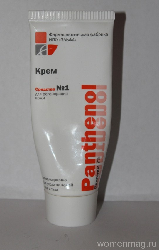 Крем Panthenol для регенерации кожи НПО «Эльфа». Отзыв