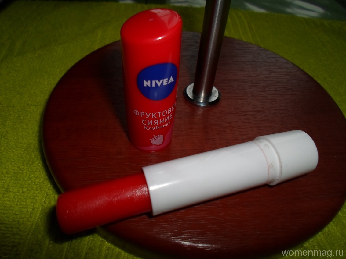 Бальзам для губ NIVEA Фруктовое сияние Клубника. Отзыв