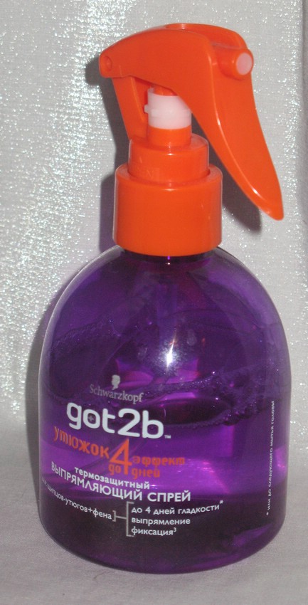 Утюжок термозащитный выпрямляющий GOT2B Schwarzkopf, 200 мл. Отзыв