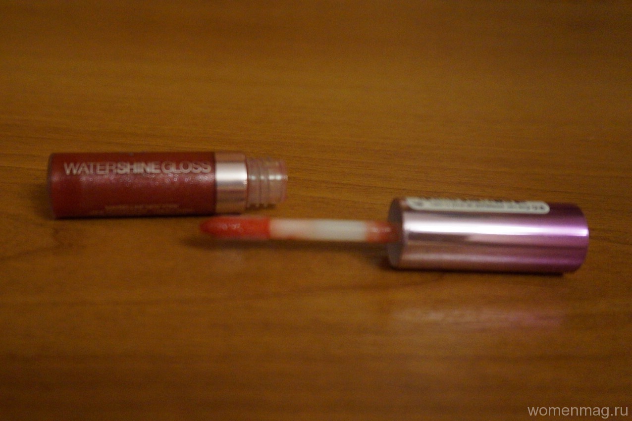 Увлажняем губки блеском для губ Maybelline New York Watershine Gloss № 560. Отзыв