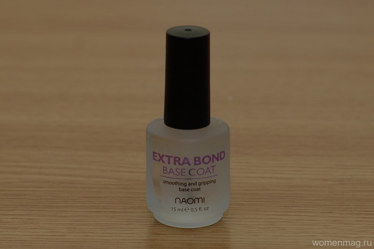 Базовое покрытие под лак Naomi Extra bond. Отзыв