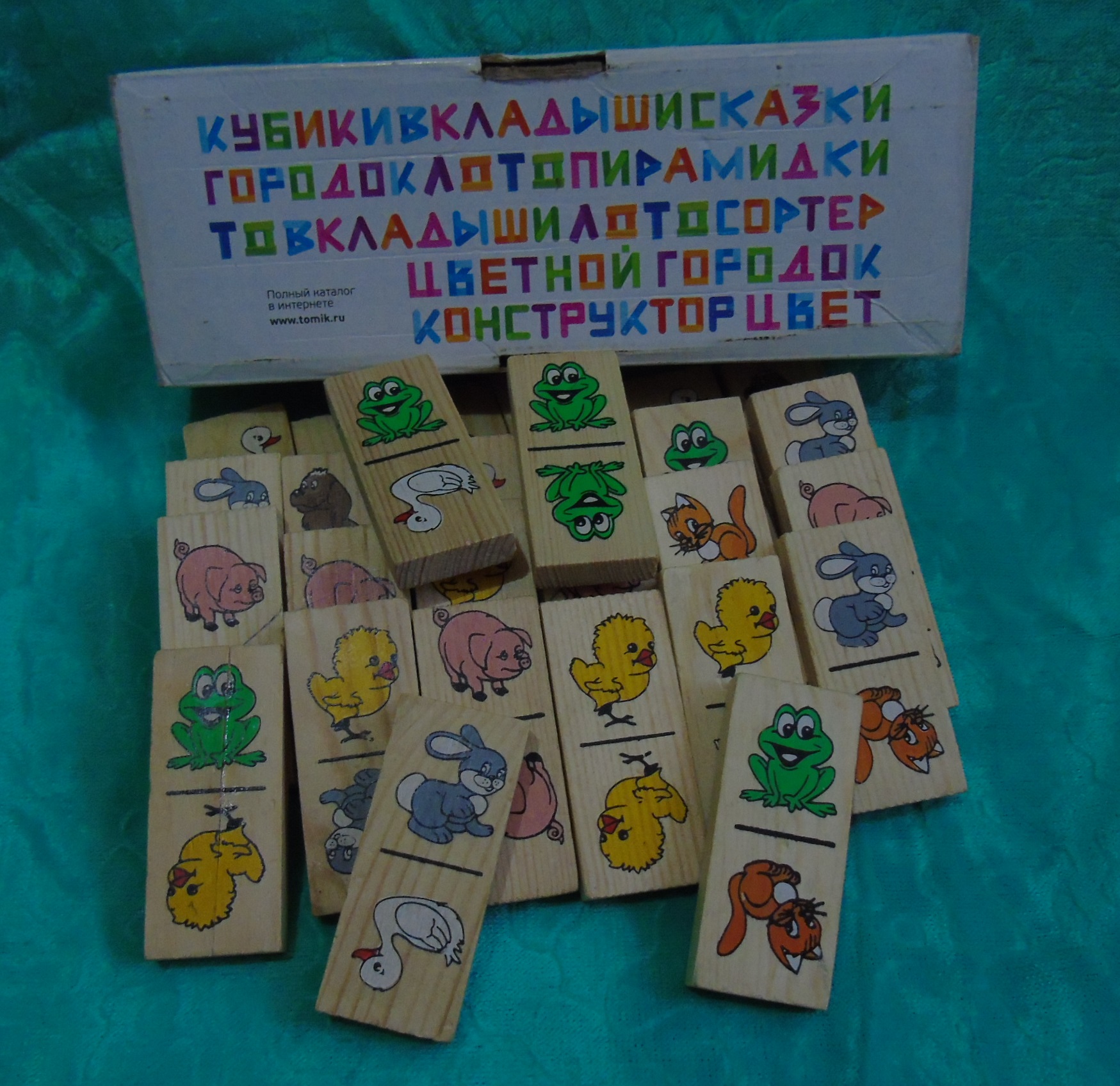Деревянные игрушки «ТОМИК»: Домино «животные». Отзыв