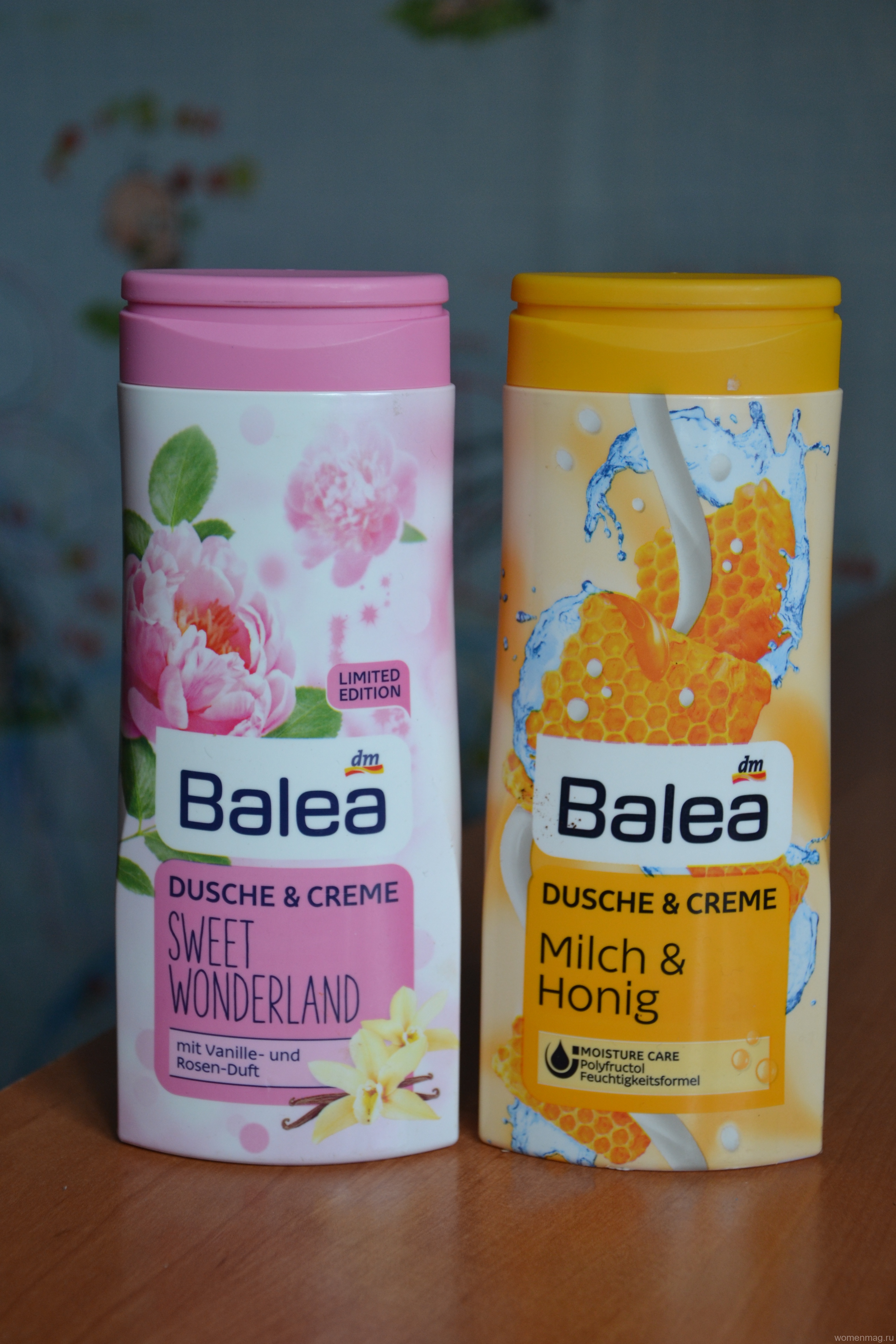 Гели для душа Balea (Германия). Отзыв
