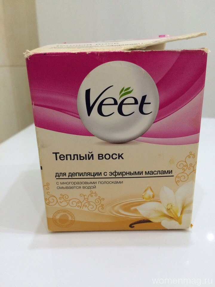 Теплый воск для депиляции Veet. Отзыв