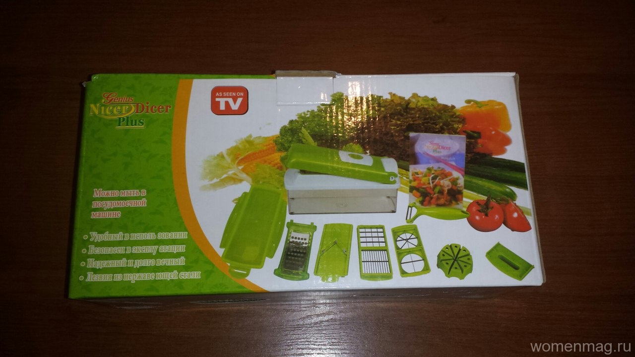 Терка Nicer Dicer Plus. Отзыв