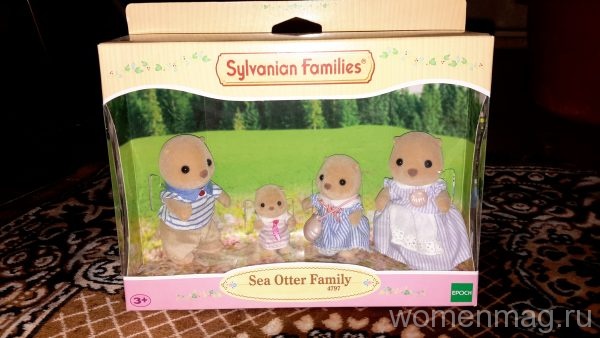 Семейка морских бобров Sylvanian Families
