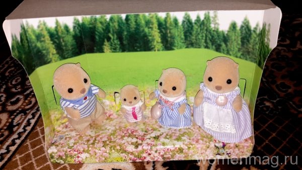 Семейка морских бобров Sylvanian Families