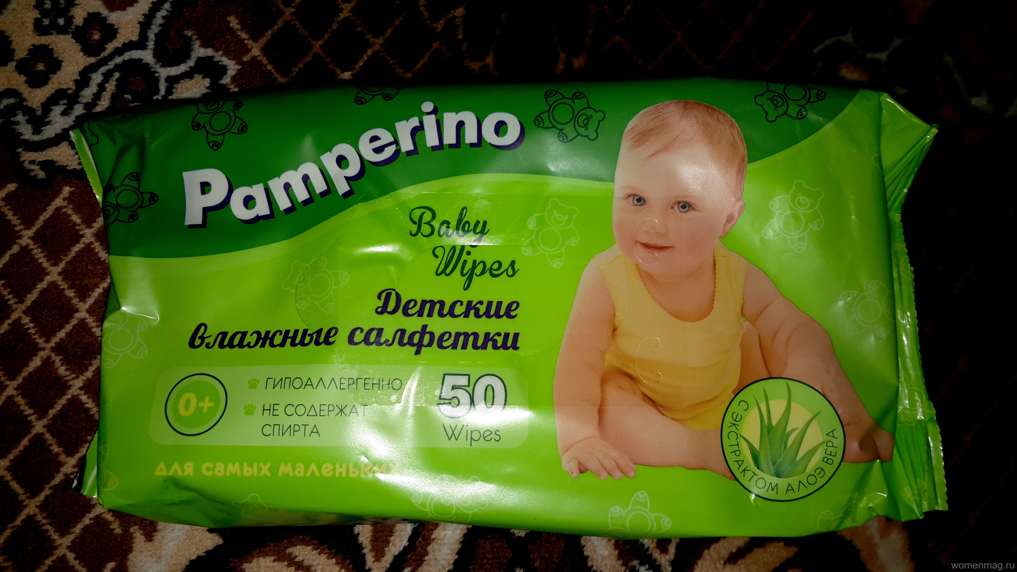 Детские влажные салфетки Pamperino — действительно ли для самых маленьких?