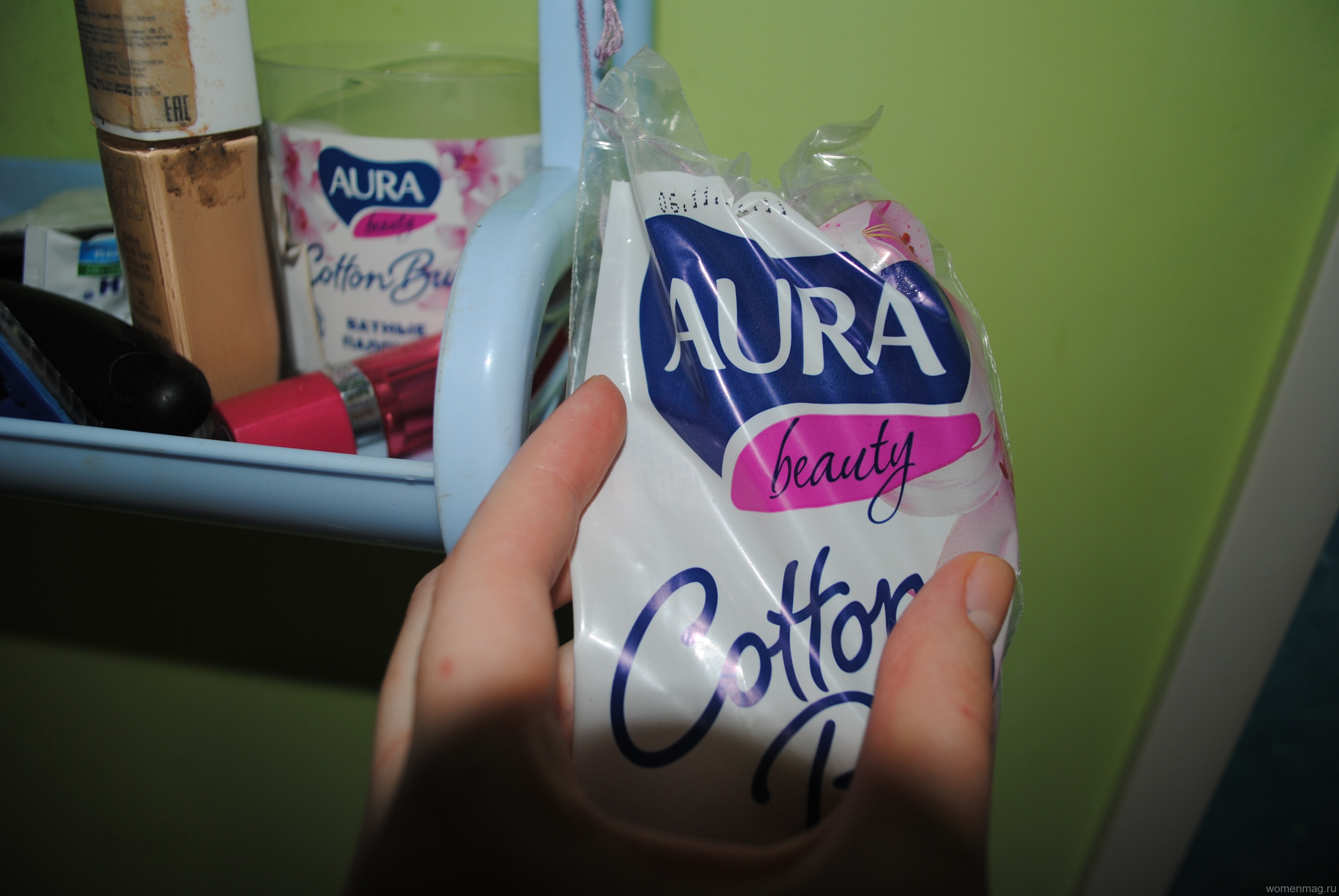 Ватные диски Aura. Отзыв