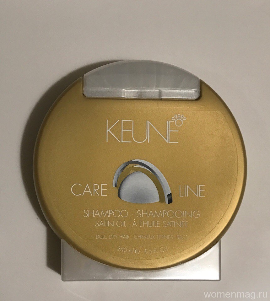 Шампунь Keune Care Line Satin Oil — сила шелка для волос