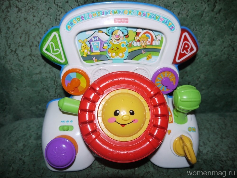 Музыкальный руль Fisher Price. Отзыв