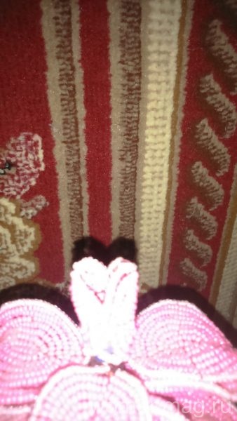 Роза из бисера
