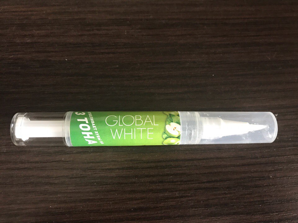 Отбеливающий карандаш Global White. Отзыв