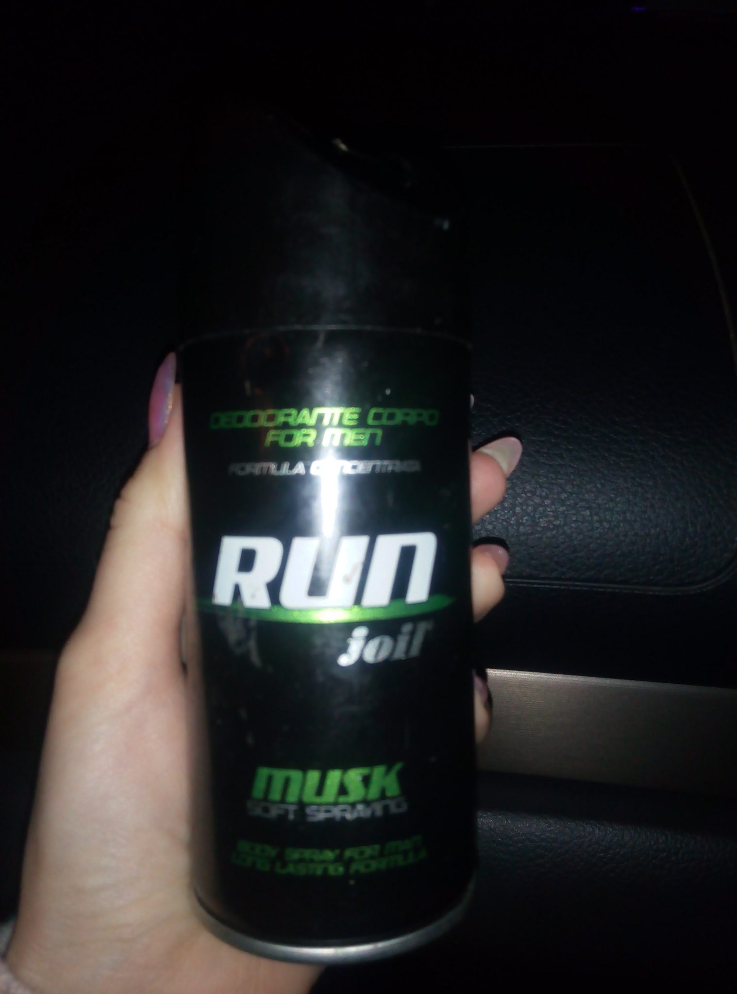 Дезодорант для мужчин RUN joil Musk Soft Spraying