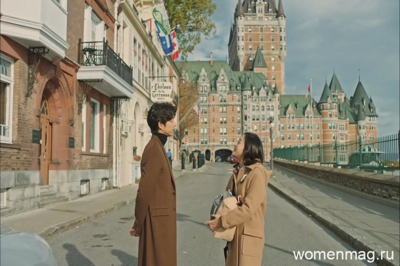 Джи Ын Так и Ким Шин в Квебеке