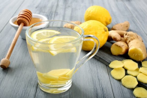 Лимонно-имбирная вода для похудения
